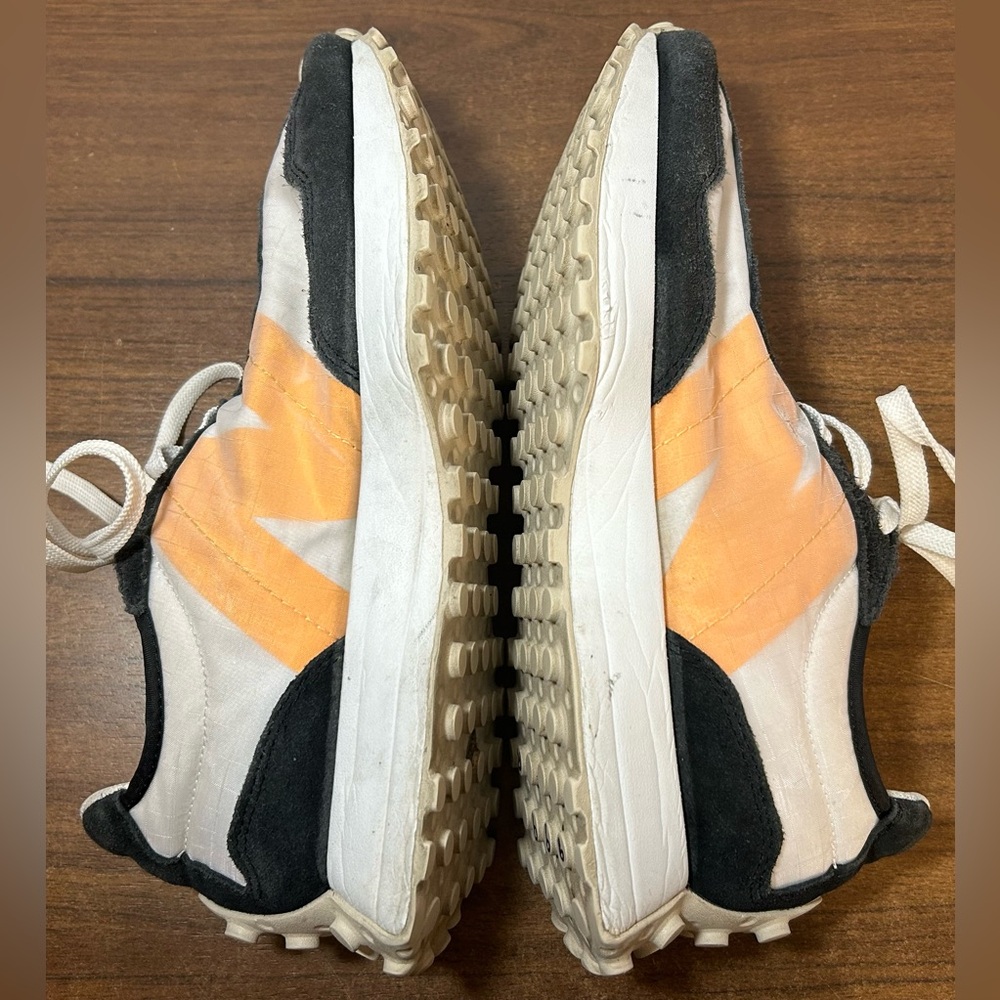 New Balance 327 Men’s 8.5 White Orange Black MS327SO - Picture 4 of 8
